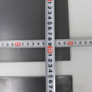 鉄板  黒皮 スチール板 板厚3.2mm 322mm x 500mm 2枚 切板 切材 溶接材 Bの画像5