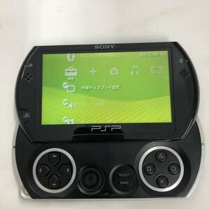 【1円～】SONY PSPgo プレイステーションポータブル ブラック PSP-N1000　※本体のみ　【ジャンク品】