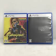 【1円～】PS5 ソフト 2本セット ファイナルファンタジー7 リバース サイバーパンク2077【中古品】_画像1