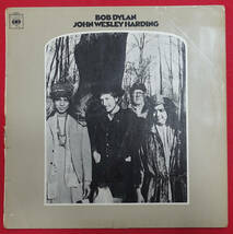 UK Original 初回 CBS BPG 63252 John Wesley Harding / Bob Dylan MAT: A2/B1_画像1