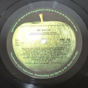 極美盤! UK Original 初回 APPLE PMC 7067-8 NO EMI 0062146 White Album / The Beatles MAT: 1/1/1/1+完品+Rare Wide Spineの画像7