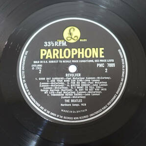 美盤! UK Original 初回 Parlophone PMC 7009 REVOLVER / The Beatles MAT: 2/2の画像8