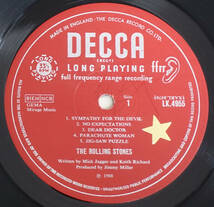 UK Original 初回 DECCA LK 4955 Beggars Banquet / The Rolling Stones MAT: 4A/3A_画像5