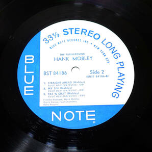 US BLUE NOTE BST 84186 オリジナル The Turnaround / Hank Mobley NYC/RVG/EARの画像7