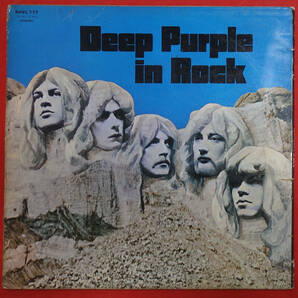 UK Original 初回 HARVEST SHVL 777 Deep Purple in Rock MAT: A2/B1の画像2