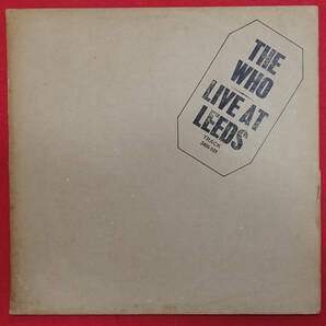 極上品! UK Original 初回 TRACK 1st BLACK STAMP The Who Live at Leeds MAT:A1/B1+付属ポスター・写真12点完品の画像1