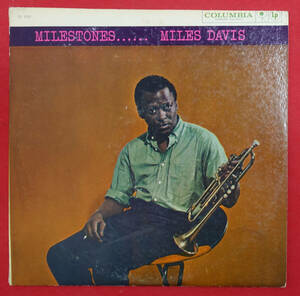 US Columbia MONO CL 1193 オリジナル 6EYES MILESTONES / Miles Davis MAT: 1D/1D