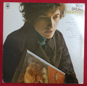 極美! UK Original CBS S 62847 Greatest Hits / Bob Dylan