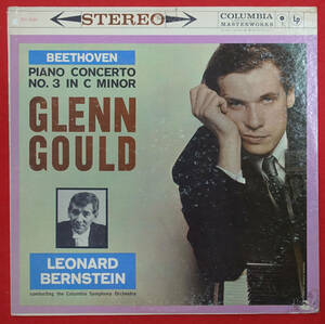 極美! 米Coluimbia MS 6096 6EYES ベートーヴェン: ピアノ協奏曲第3番 グレン・グールド