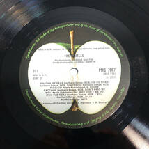 1st 見本盤! 極美盤! UK Original 初回 APPLE PMC 7067-8 NO EMI 0025063 White Album / The Beatles MAT: 1/1/1/1+完品_画像9
