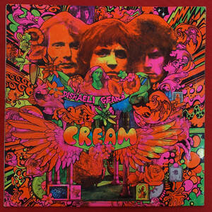 UK Original 初回 reaction 593003 Disraeli Gears / CREAM MAT: A1/B1