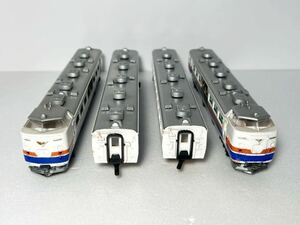 鉄道模型 ARII 485系 きらめき特急列車 JR HOゲージ プラモデル組立品 ジャンク アイリ