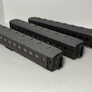 鉄道模型 客車 車体 ボディ ペーパークラフト HOゲージ 車輌パーツ ジャンクの画像9