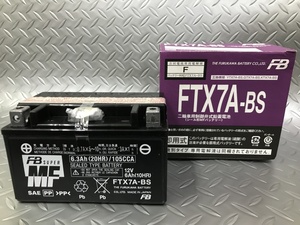 【液入充電済】古河電池　バイクバッテリー FTX7A-BS 正規品新品　 （YTX7A-BS、GTX7A-BS、KTX7A-BS 互換）