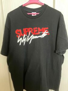 Supreme / Yohji Yamamoto シュプリーム ヨウジ ヤマモト ロゴ Tシャツ　使用感有り　Lサイズ