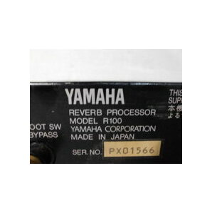 3-595♀YAMAHA/ヤマハ Reverb Processor エフェクター リバーブプロセッサー R100♀の画像5