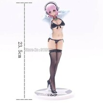 すーぱーそに子 フィギュア 水着 網タイツ セクシー 23.5cm_画像1