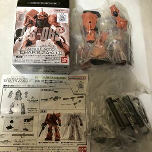 機動戦士ガンダム CAPSULE ACTION シャア専用ザクⅡ 全2種 箱売り版＋自販機版 ガシャポン 