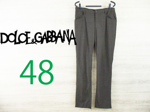 DOLCE&GABBANA”＆”●ドルチェ＆ガッバーナ＜ウール混 チェックパンツ＞●MP1480c