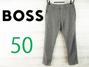 春物 HUGO BOSS●ヒューゴボス＜ウール パンツ＞●MP65c