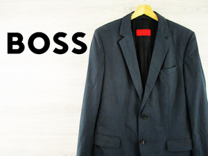 春物 HUGO BOSS● ヒューゴボス＜薄手 ジャケット＞ビッグサイズ●M40m