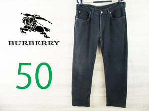 BURBERRY LONDON●バーバリー＜コットン・カラーデニム＞ビッグサイズ●MP719c