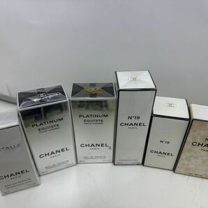 T089-00000 香水 まとめ売り CHANEL シャネル ALLURE EGOISTE PLATINUM COCO No.5 No.19 など 未開封品含む 現状品①の画像7