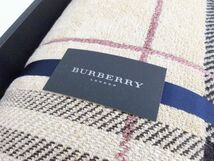 U032-N35-1351 未使用 BURBERRY バーバリー タオルケット＆タオルシーツ BB4560 現状品①_画像3