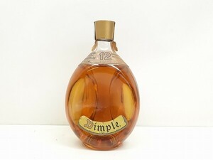 U265-N34-1268 未開栓 Dimple ディンプル 12年 スコッチ ウイスキー 750ml 43％ 現状品③