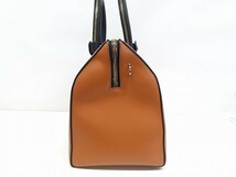 W229-J10-3916 CHARLES&KEITH チャールズアンドキース ハンドバッグ ブラウン H22.5cm×W31cm×D16cm 現状品③_画像2