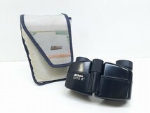 W161-N36-1447 Nikon ニコン 小型 双眼鏡 6×15 8° ソフトケース付属 現状品③_画像1