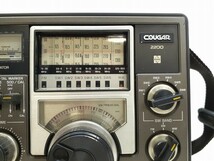 W182-N35-1436 National Panasonic ナショナル パナソニック RF-2200 COUGAR クーガー 8バンド ラジオ 現状品③_画像3