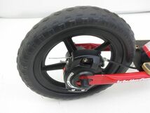 W077-N35-1505 d-bike 子ども用 ペダル無し自転車 キックバイク レッド 現状品①_画像3