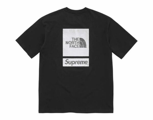 Supreme The North Face S/S Top Black Lサイズ　Tシャツ　黒 ノースフェイス