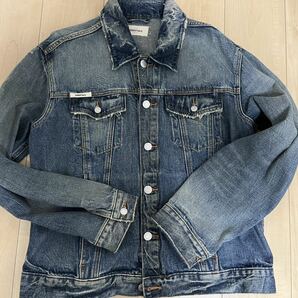 Mサイズ FOG ESSENTIALS デニムジャケット ジージャン Gジャン ブルゾン エッセンシャルズ フィアオブゴッドの画像1