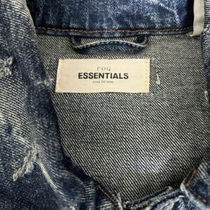 Mサイズ FOG ESSENTIALS デニムジャケット ジージャン Gジャン ブルゾン エッセンシャルズ フィアオブゴッドの画像2