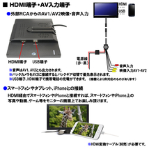 トラック対応！車載用　12V 24V バックミラースタンド付き　9インチオンダッシュモニター　　スピーカー内蔵　「TB9H」_画像5