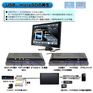 24Vトラック対応 最新2023年版 9インチポータブルナビ 地デジ２ｘ２フルセグ内蔵 +バックカメラセット「G9FSCC10」 」の画像7