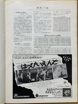 ★ミュージックラボ 1973/3/12 はっぴいえんど 井上陽水 石川さゆり 郷ひろみ 山口るみ子 奥野秀樹 ダイアナ・ロス 尾崎紀世彦 ジュン沢木_画像2