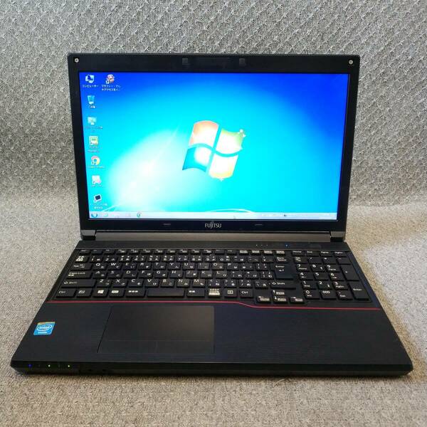 ★Windows XP,Vista,7 OS選択可 15.6”ノートPC 富士通 LIFEBOOK A553/HX ★ Celeron 1000M/メモリ4GB/500GB/Sマルチ/無線/リカバリ/2217