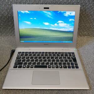 Windows XP,7,10,11 選択可 11.6型 ノートPC SONY VAIO SVT1112AJ ★ Core i7-3517U/メモリ4GB/HDD500GB+SSD128GB/無線/リカバリ作成/2224