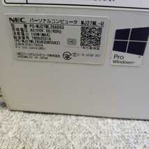 Windows 7・10・11 OS選択可 NEC ML-U MJ27ML-U Core i5-6400 2.70GHz/メモリ8GB/HDD500GB/RS232C/USB3.0/便利ソフト/リカバリー作成/T074x_画像7