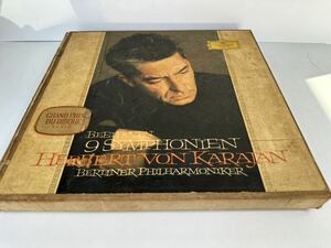 レコード LP 独 KARAJAN/BEETHOVEN:9SYMPHONIEN/DG SKL101 （管理No.1）