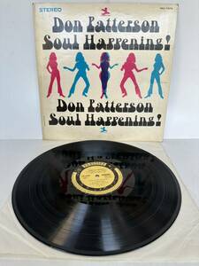 レコード LP ソウル・パプニング / ドン・パターソン SOUL HAPPENING! / DON PATTERSON SMJ-7474 （管理No.1）