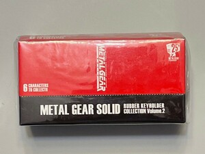 新品未使用　メタルギアソリッド　ラバーキーホルダー　vol.2　6種　コンプリートセット　METALGEARSOLID 