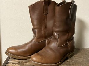 レッドウィング REDWING ペコス ブーツ ブラウン 本革 レザーほ