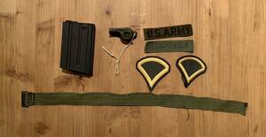ジャンク扱い　徽章等のセット　(m16a1 xm177 ベトナム戦争　ナム戦　米軍　アメリカ軍)