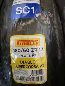 PIRELLI ピレリ DIABLO SUPERCORSA V3 リア 180/60ZR17 75W SC1