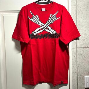 マキシマムザホルモン レッド 半袖Tシャツ Lサイズ ホルモン 未使用