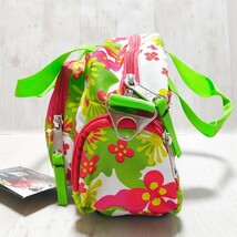 未使用 USA製 JanSport ジャンスポーツ ショルダーバッグ フラワー サイケ バッグ _画像4